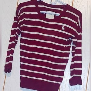 Women's ABERCROMBIE & FITCH long sleeve top size small S